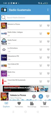 Radio Guatemala android App screenshot 3